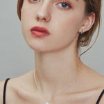 ciite' シーテ ネックレス 【 金属アレルギー対応 】 ビジューコインネックレス サージカルステンレス