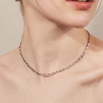 ciite' シーテ ネックレス 【 金属アレルギー対応 】 2連チェーンネックレス サージカルステンレス