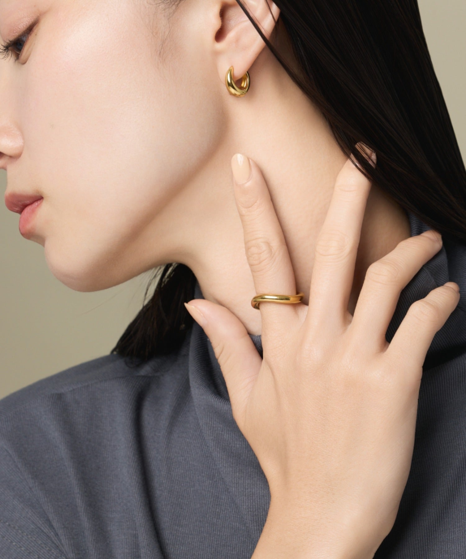 ciite' シーテ リング 【 金属アレルギー対応 】 ニュアンスリング サージカルステンレス