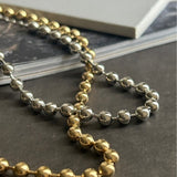 ciite' シーテ ネックレス メタルボールチェーン ネックレス