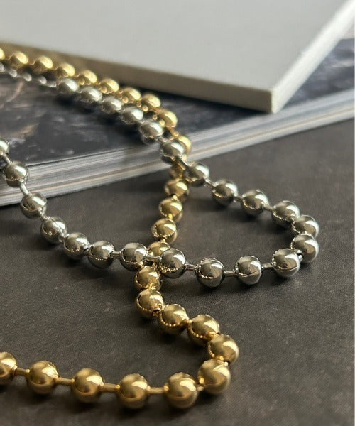ciite' シーテ ネックレス メタルボールチェーン ネックレス