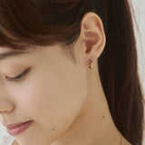ciite' シーテ ピアス（両耳用） 【 金属アレルギー対応 】 4サイズ展開 シンプルフープピアス サージカルステンレス（両耳用）