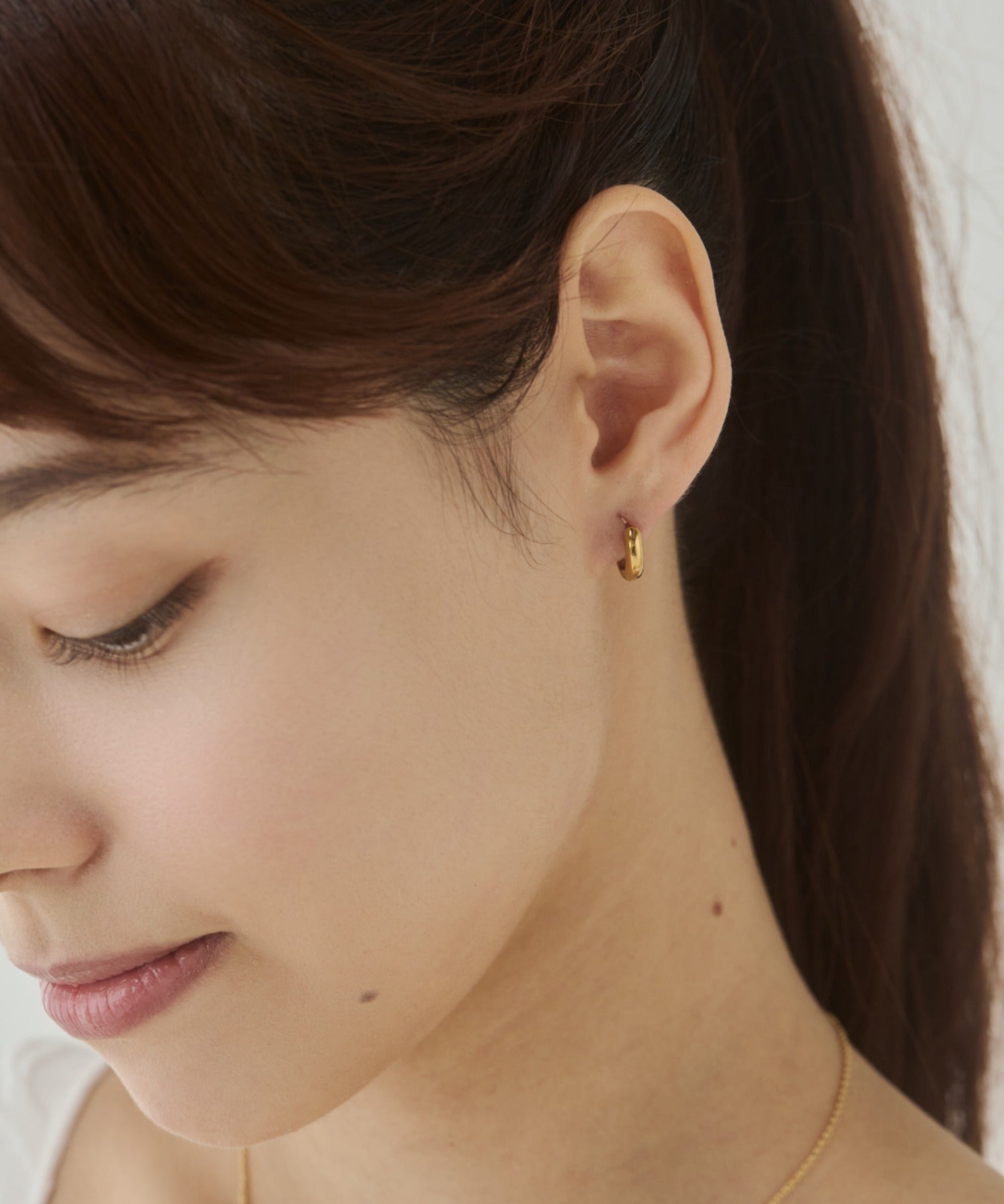 ciite' シーテ ピアス（両耳用） 【 金属アレルギー対応 】 4サイズ展開 シンプルフープピアス サージカルステンレス（両耳用）