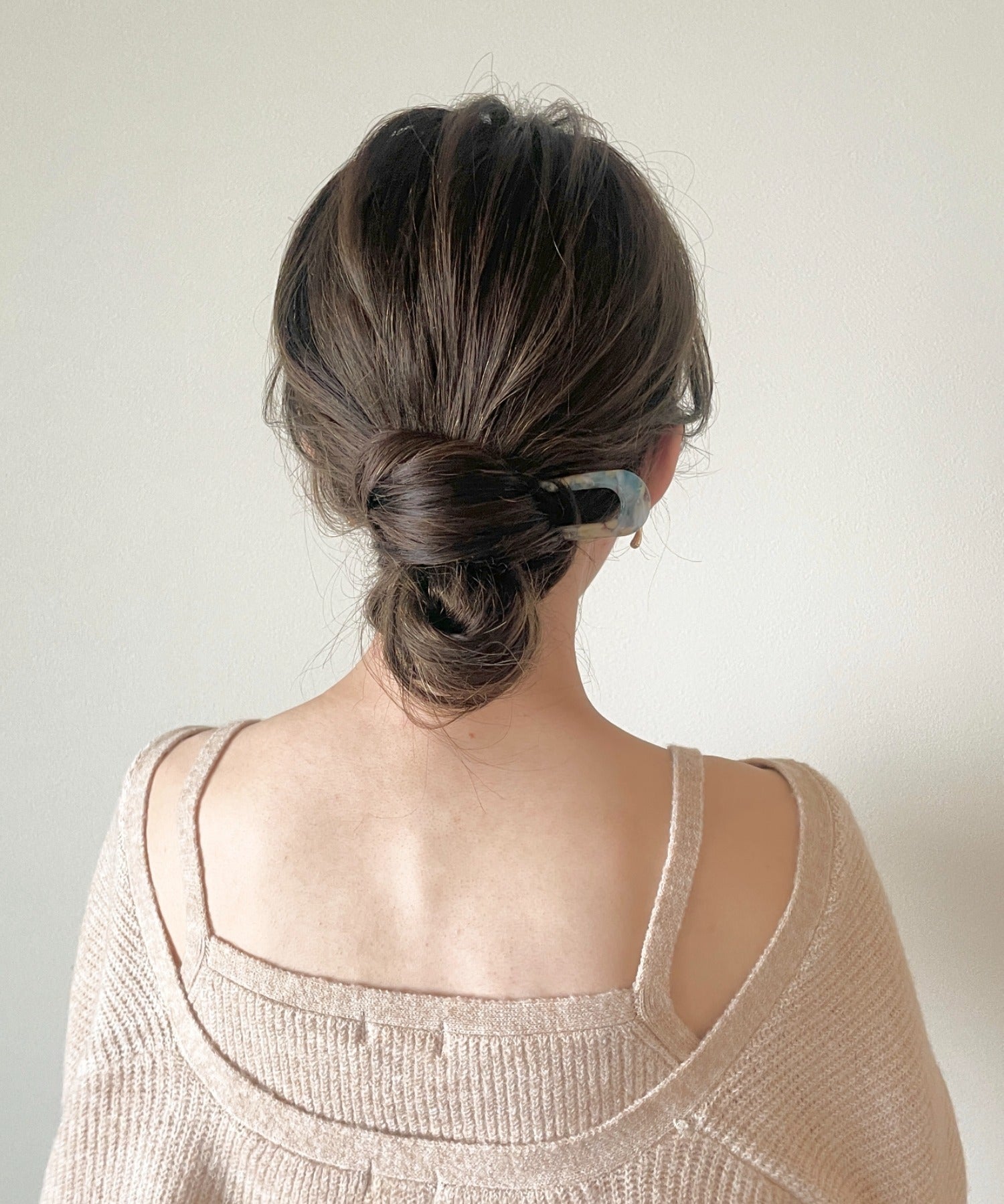 ciite' シーテ その他ヘアアクセサリー マーブルクリアかんざし
