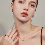 ciite' シーテ ネックレス 【 金属アレルギー対応 】 パールネックレス サージカルステンレス