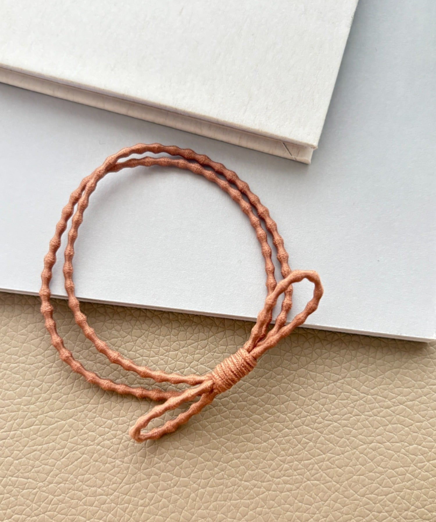 ciite' シーテ ヘアゴム チョコブラウンゴム ヘアゴムセット