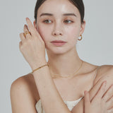 ciite' シーテ ブレスレット 【 金属アレルギー対応 】 シンプルチェーンブレスレット サージカルステンレス