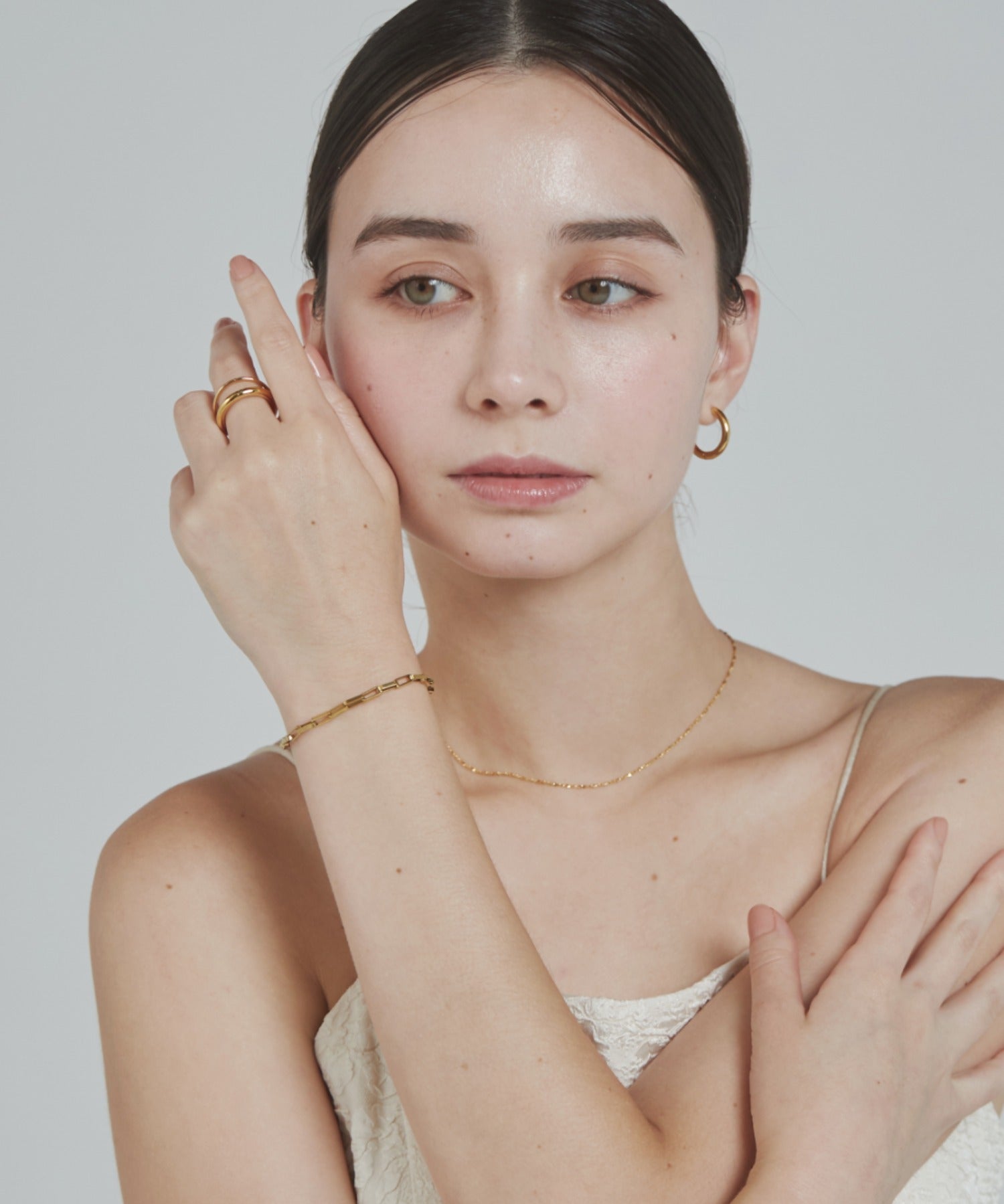 ciite' シーテ ブレスレット 【 金属アレルギー対応 】 シンプルチェーンブレスレット サージカルステンレス