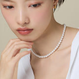 ciite' シーテ ネックレス 【 金属アレルギー対応 】 シンプルパールネックレス サージカルステンレス