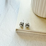 ciite' シーテ ピアス（両耳用） 【 金属アレルギー対応 】 ミニフラワー パールピアス サージカルステンレス（両耳用）
