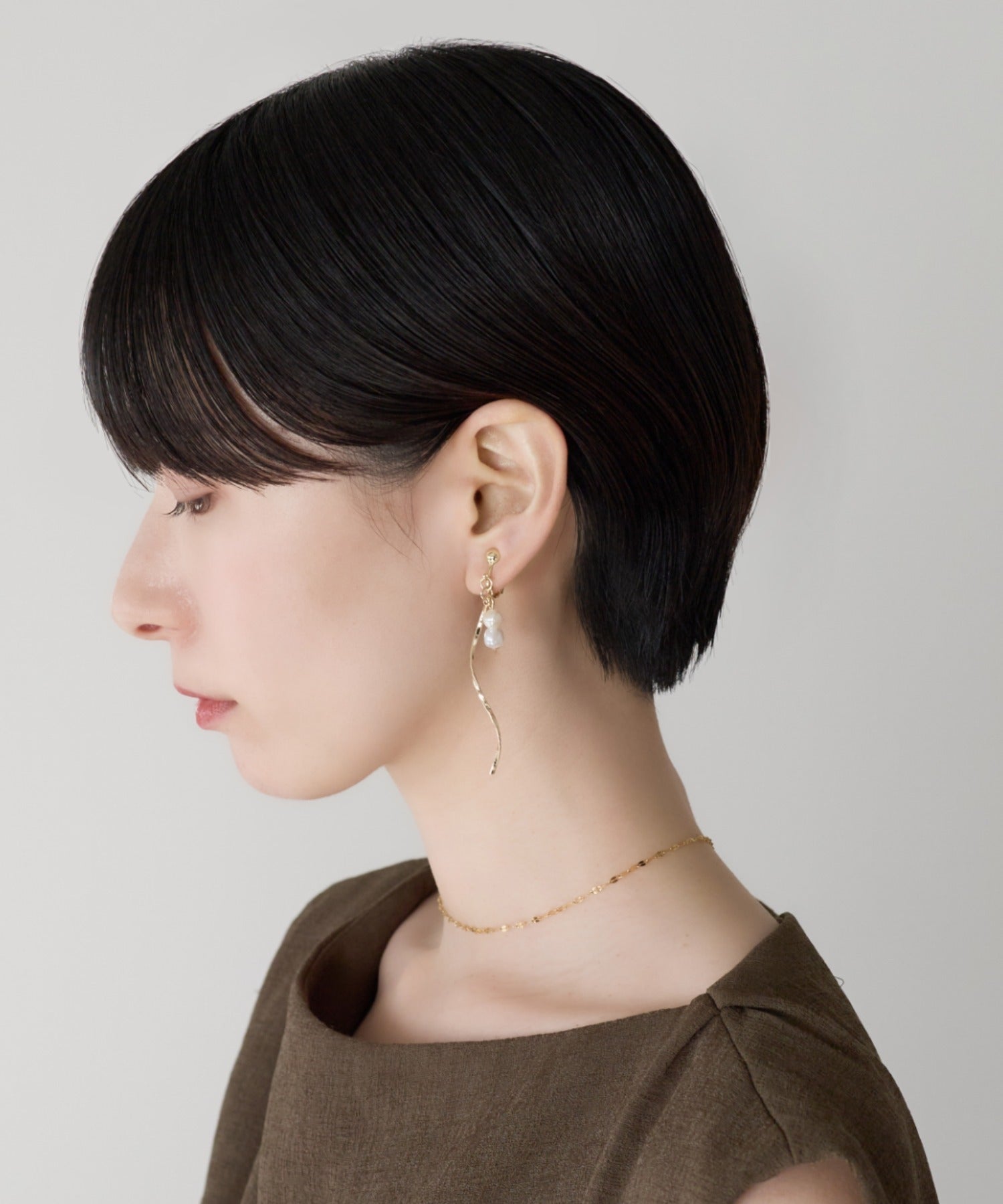 ciite' シーテ イヤリング シリコン付 デザインパール イヤリング