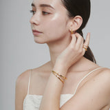 ciite' シーテ ブレスレット 【 金属アレルギー対応 】 2ラインバングル / ブレスレット サージカルステンレス