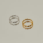 ciite' シーテ リング 【 金属アレルギー対応 】 ノットモチーフリング サージカルステンレス