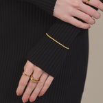 ciite' シーテ ブレスレット 【 金属アレルギー対応 】 グリッターチェーンブレスレット サージカルステンレス