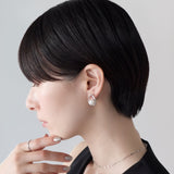 ciite' シーテ イヤリング シリコン付 デザインパール イヤリング