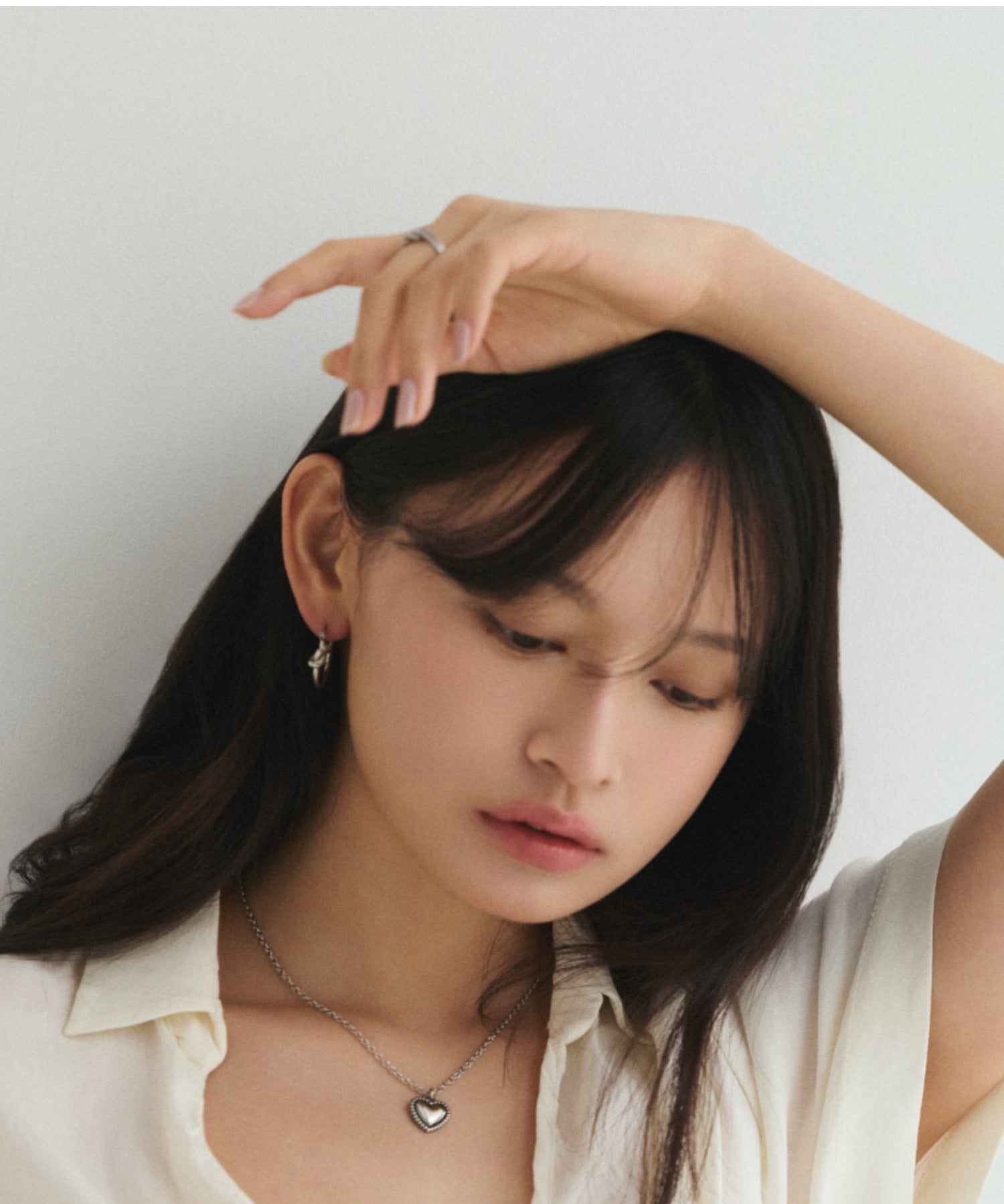 ciite' シーテ ネックレス 【 金属アレルギー対応 】 ハートネックレス サージカルステンレス