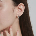 ciite' シーテ ピアス（両耳用） 【 金属アレルギー対応 】 ツイストフープピアス サージカルステンレス (両耳用)