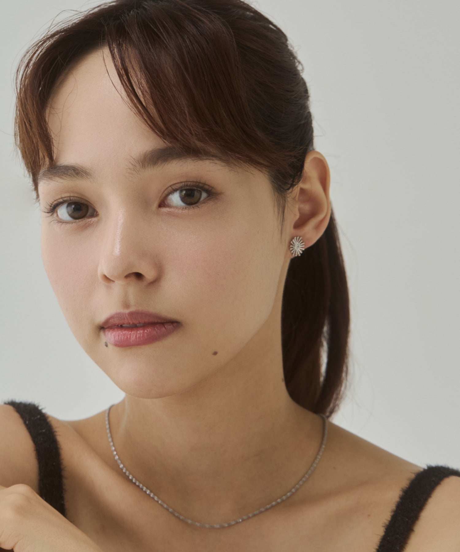 ciite' シーテ ピアス（両耳用） モチーフビジューピアス（両耳用）