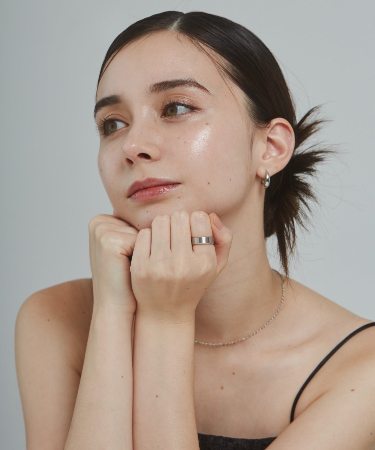 ciite' シーテ リング 【 金属アレルギー対応 】 バイカラーリング サージカルステンレス