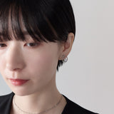 ciite' シーテ イヤリング シリコン付き デザインパールイヤリング