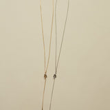 ciite' シーテ ネックレス 【 金属アレルギー対応 】 ノットチェーンロングネックレス サージカルステンレス