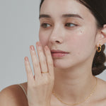 ciite' シーテ リング 【 金属アレルギー対応 】クロスデザインリング サージカルステンレス