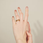 ciite' シーテ リング 【 金属アレルギー対応 】 クロスリング サージカルステンレス