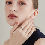 ciite' シーテ リング 【 金属アレルギー対応 】 パールモチーフリング サージカルステンレス