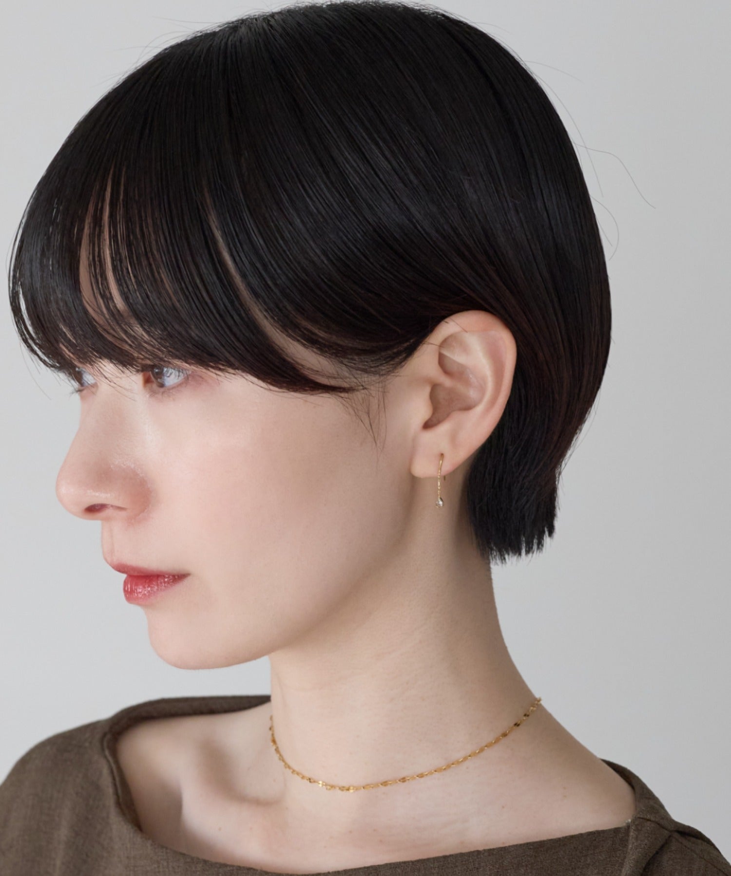 ciite' シーテ ピアス（両耳用） 【金属アレルギー対応】シズクデザインピアス（両耳用） サージカルステンレス