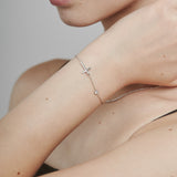 ciite' シーテ ブレスレット 【 金属アレルギー対応 】 クロスビジューブレスレット サージカルステンレス