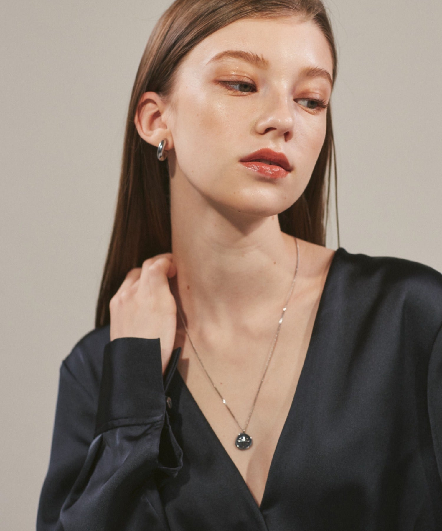 ciite' シーテ ネックレス 【 金属アレルギー対応 】 コインネックレス サージカルステンレス