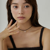 ciite' シーテ チョーカー パール コードチョーカー / ネックレス