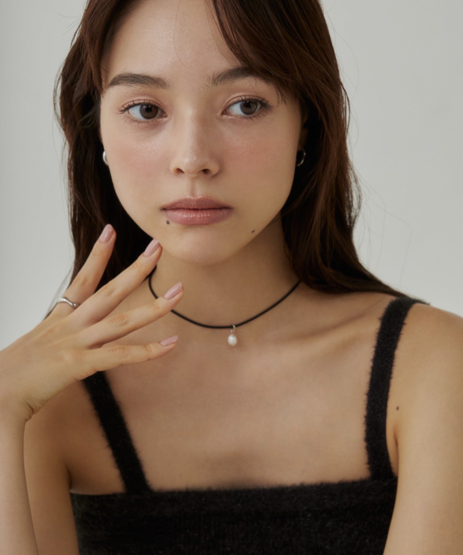 ciite' シーテ チョーカー パール コードチョーカー / ネックレス