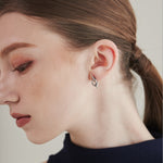 ciite' シーテ ピアス（両耳用） 【 金属アレルギー対応 】 ノットピアス サージカルステンレス (両耳用)