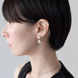 ciite' シーテ イヤリング シリコン付 デザインパール イヤリング