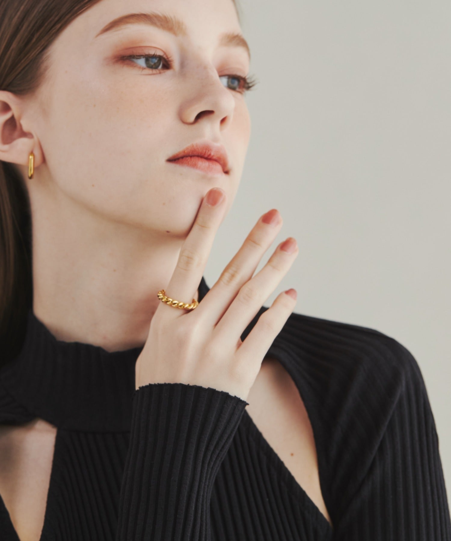 ciite' シーテ リング 【 金属アレルギー対応 】 ツイストリング サージカルステンレス