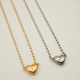 ciite' シーテ ネックレス 【 金属アレルギー対応 】 ミニハートネックレス サージカルステンレス