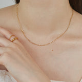 ciite' シーテ ネックレス 【 金属アレルギー対応 】 シンプルチェーンネックレス