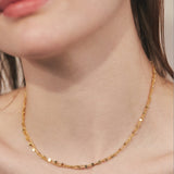 ciite' シーテ ネックレス 【 金属アレルギー対応 】 2連チェーンネックレス サージカルステンレス