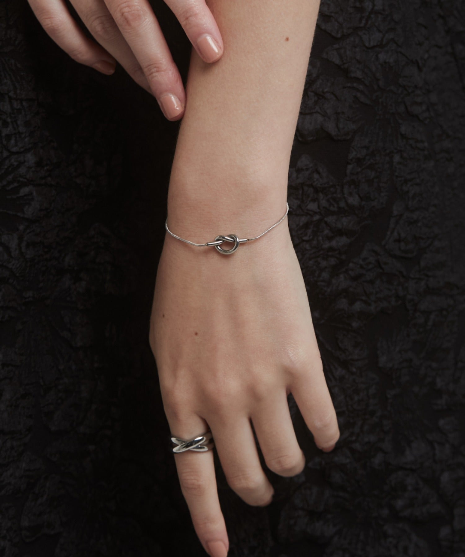 ciite' シーテ ブレスレット 【 金属アレルギー対応 】 ノットブレスレット サージカルステンレス