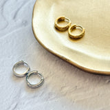 ciite' シーテ ピアス（両耳用） ニュアンス ミニフープピアス（両耳用）