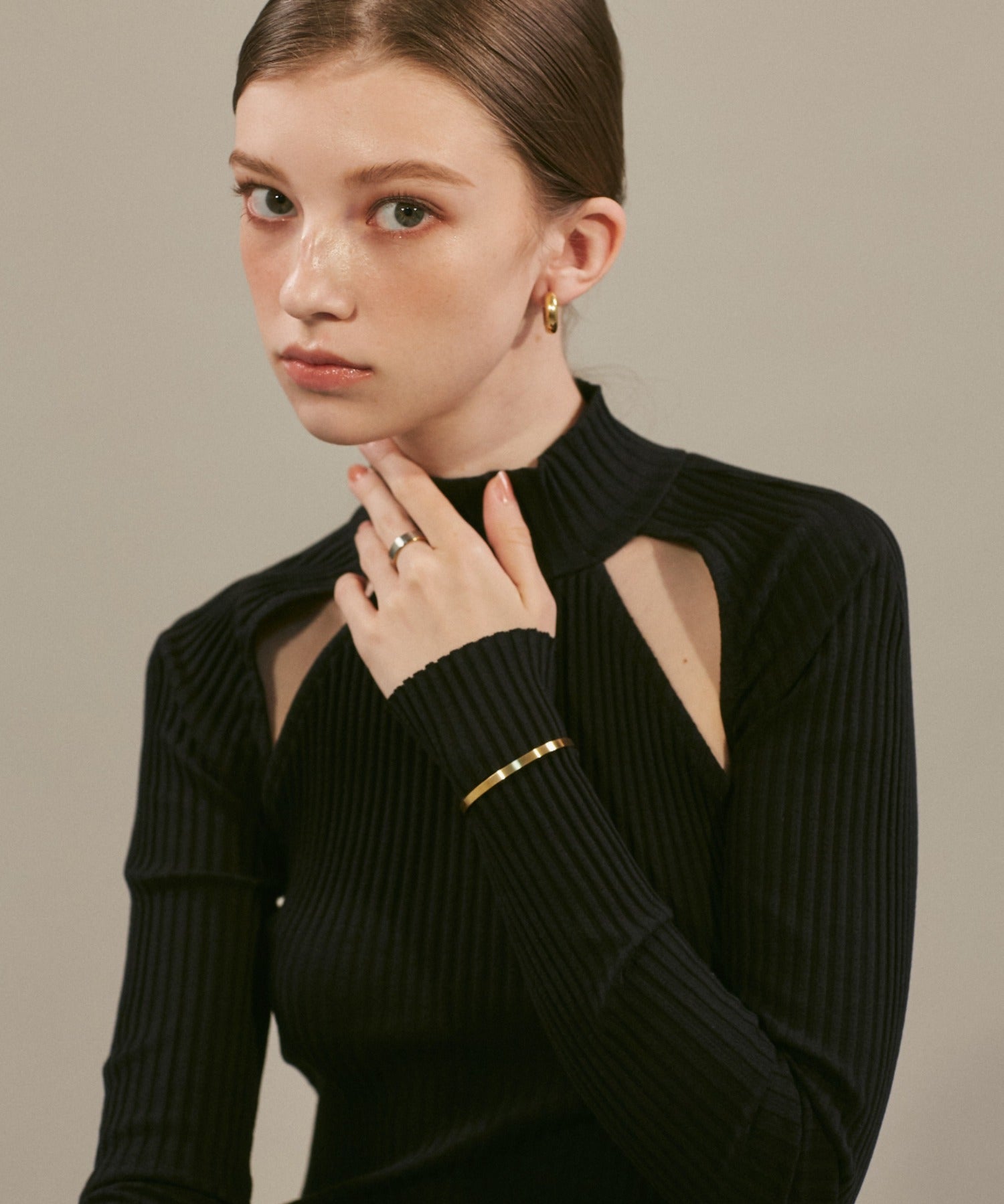 ciite' シーテ ブレスレット 【 金属アレルギー対応 】 シンプルブレスレット サージカルステンレス