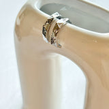 ciite' シーテ ピアス（両耳用） トライアングル ビジューピアス（両耳用）