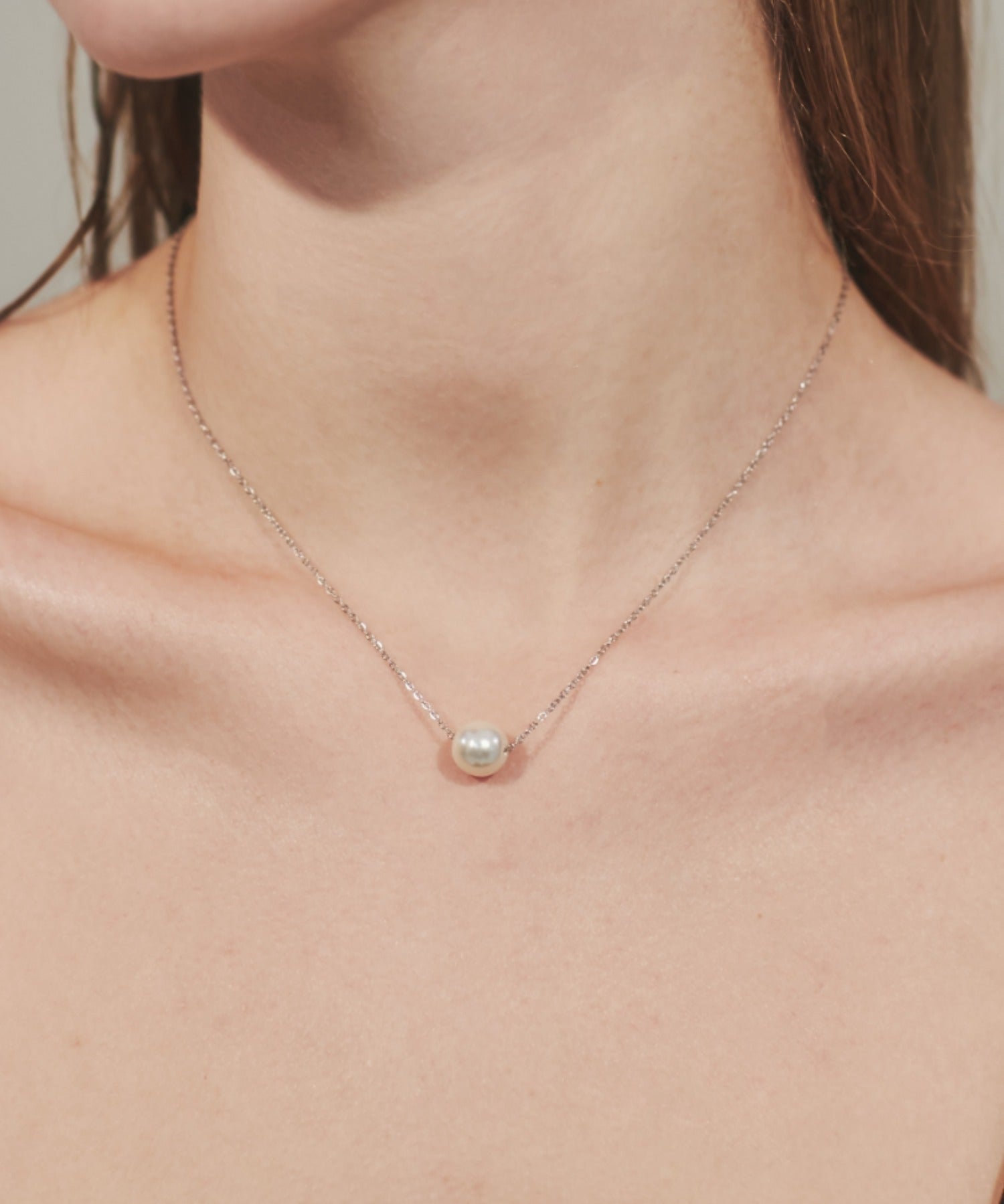 ciite' シーテ ネックレス 【 金属アレルギー対応 】 パールネックレス サージカルステンレス