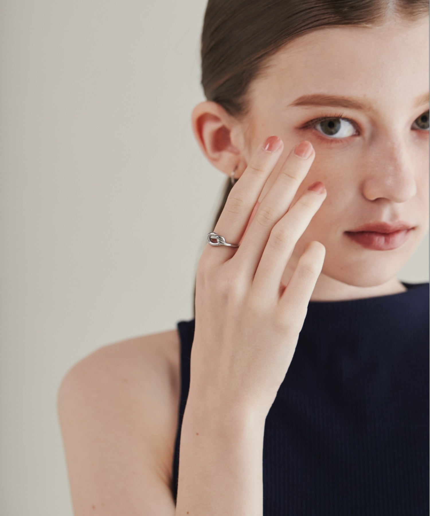 ciite' シーテ リング 【 金属アレルギー対応 】 ノットリング サージカルステンレス