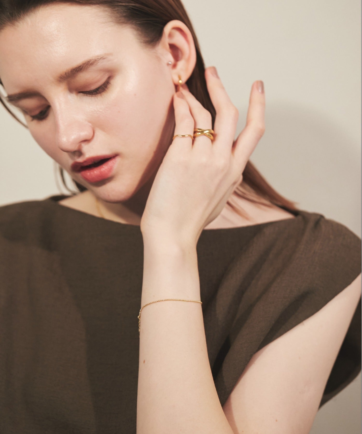 ciite' シーテ ブレスレット 【 金属アレルギー対応 】 シンプルボールチェーンブレスレット サージカルステンレス