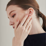 ciite' シーテ リング 【 金属アレルギー対応 】 パールモチーフリング サージカルステンレス