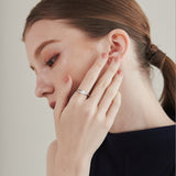 ciite' シーテ リング 【 金属アレルギー対応 】 パールモチーフリング サージカルステンレス