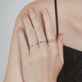 ciite' シーテ リング 【 金属アレルギー対応 】シンプルリング 4個セット サージカルステンレス