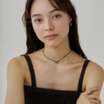 ciite' シーテ ネックレス メタルトップ コードチョーカー / ネックレス